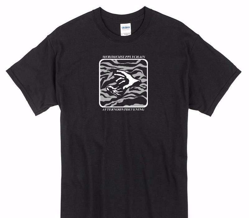 Custom Gildan 100% Cotton Black T-Shirt