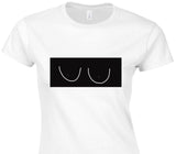 Custom Womens Soft Style 100% Cotton White T-Shirt