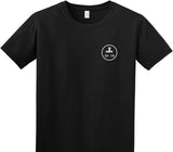 Custom Adult Soft Style 100% Cotton Black T-Shirt