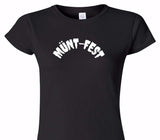 Custom Womens Soft Style 100% Cotton Black T-Shirt