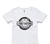 Custom AS Colour White Baby T-Shirt