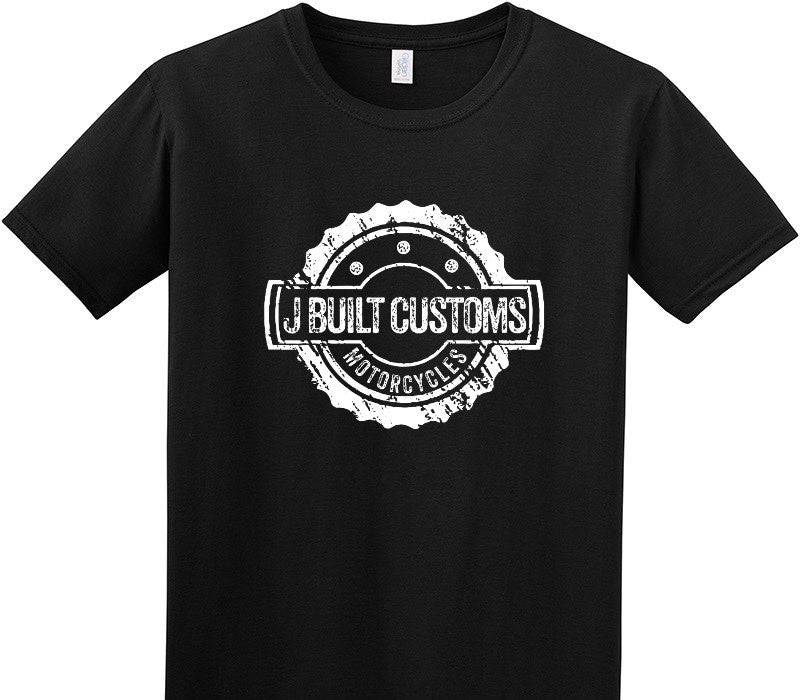 Custom Adult Soft Style 100% Cotton Black T-Shirt