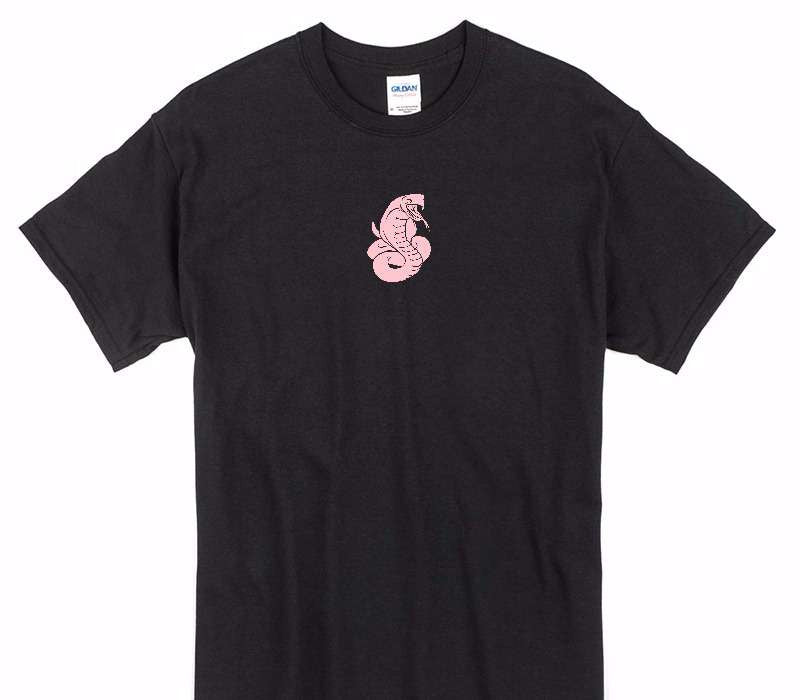 Custom Gildan 100% Cotton Black T-Shirt