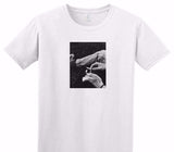 Custom Adult Soft Style 100% Cotton White T-Shirt