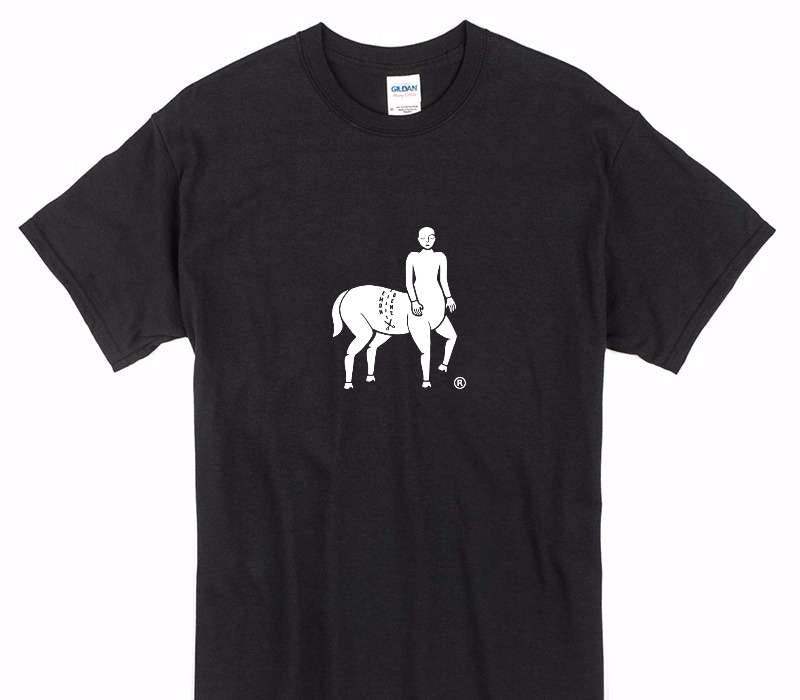 Custom Gildan 100% Cotton Black T-Shirt