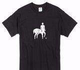 Custom Gildan 100% Cotton Black T-Shirt