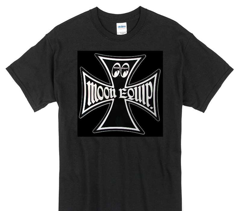 Custom Gildan 100% Cotton Black T-Shirt
