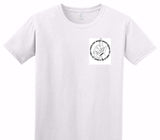 Custom Adult Soft Style 100% Cotton White T-Shirt