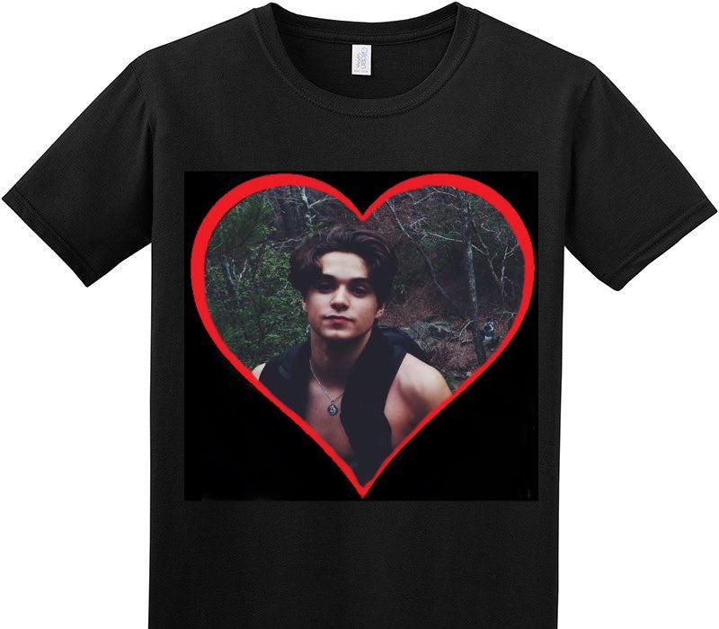 Custom Adult Soft Style 100% Cotton Black T-Shirt