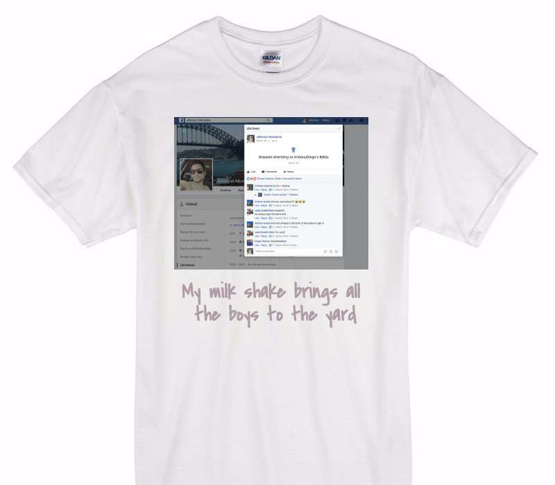 Custom Gildan 100% Cotton White T-Shirt