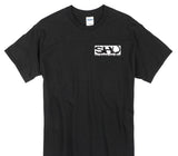 Custom Gildan 100% Cotton Black T-Shirt