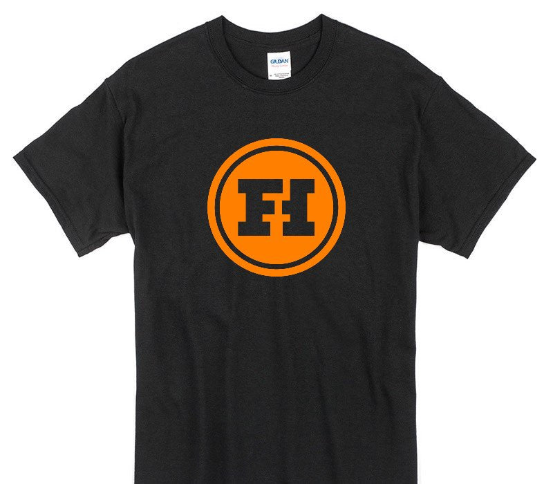 Custom Gildan 100% Cotton Black T-Shirt