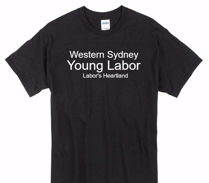 Custom Gildan 100% Cotton Black T-Shirt