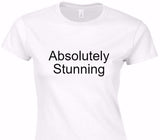 Custom Womens Soft Style 100% Cotton White T-Shirt