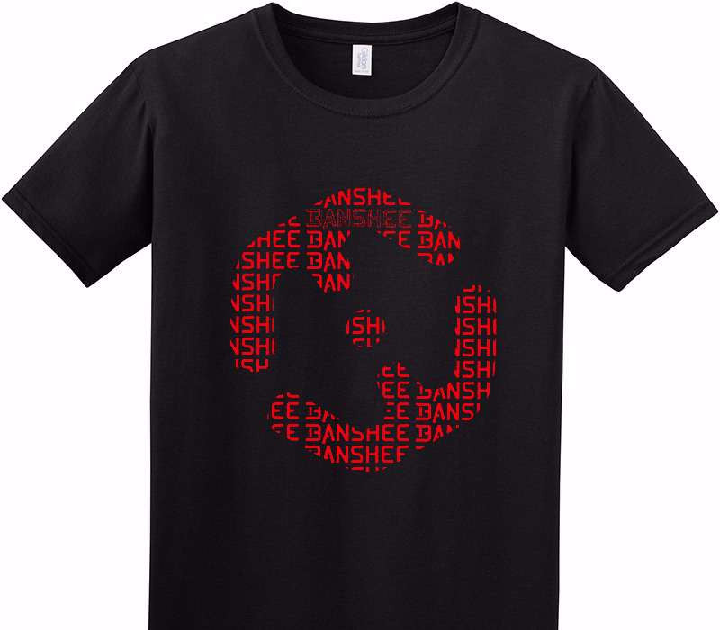 Custom Adult Soft Style 100% Cotton Black T-Shirt