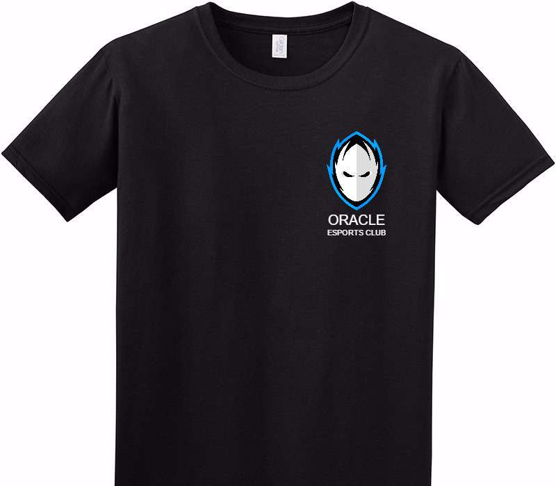 Custom Adult Soft Style 100% Cotton Black T-Shirt