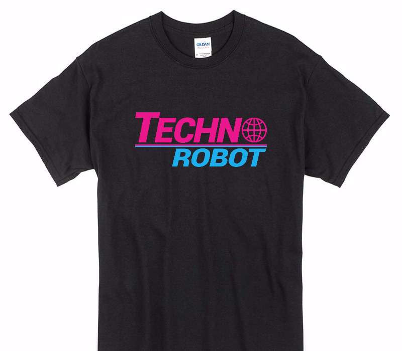 Custom Gildan 100% Cotton Black T-Shirt
