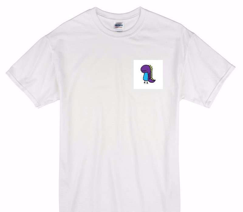 Custom Gildan 100% Cotton White T-Shirt