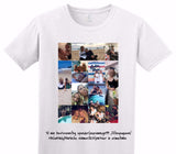 Custom Adult Soft Style 100% Cotton White T-Shirt