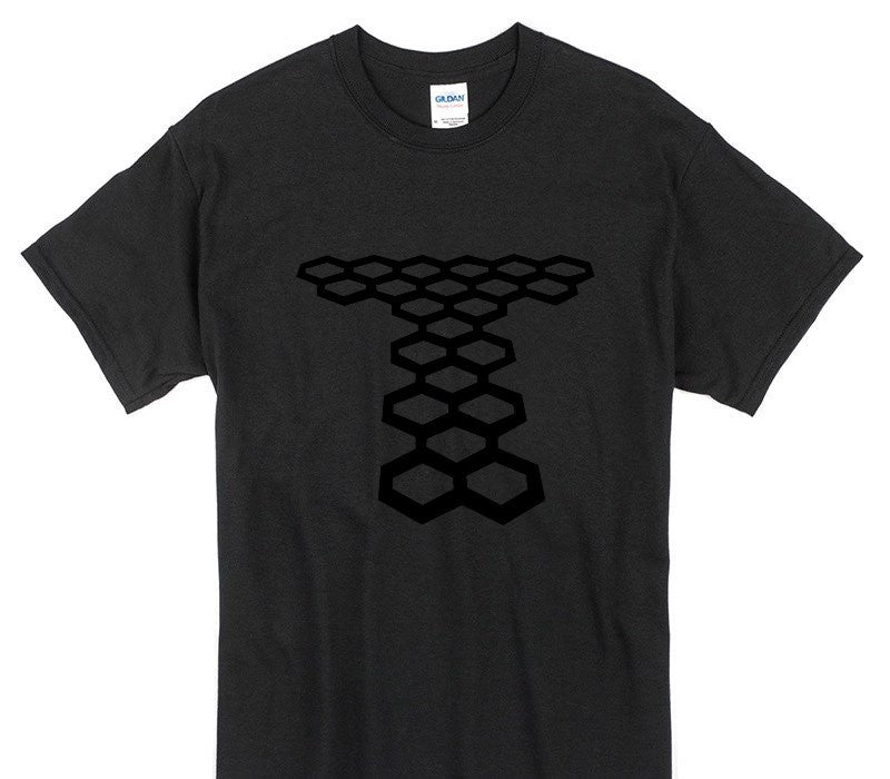Custom Gildan 100% Cotton Black T-Shirt