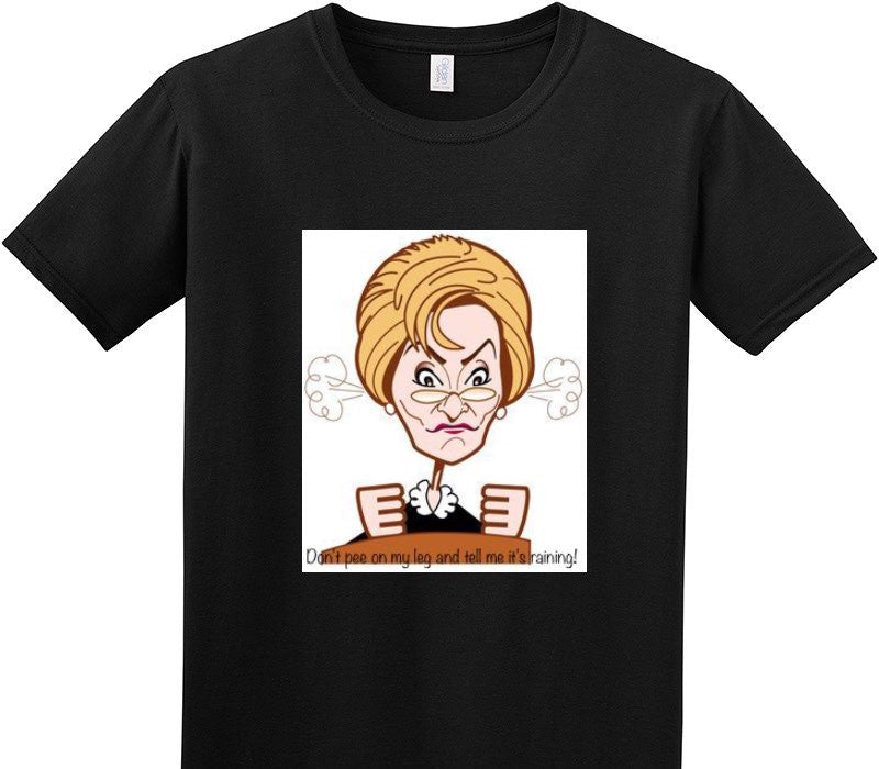 Custom Adult Soft Style 100% Cotton Black T-Shirt