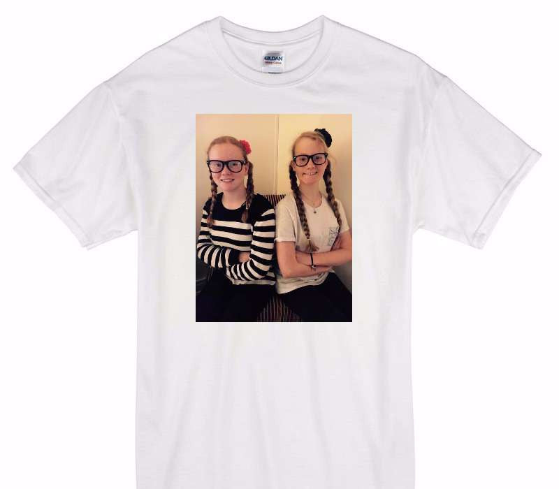 Custom Gildan 100% Cotton White T-Shirt