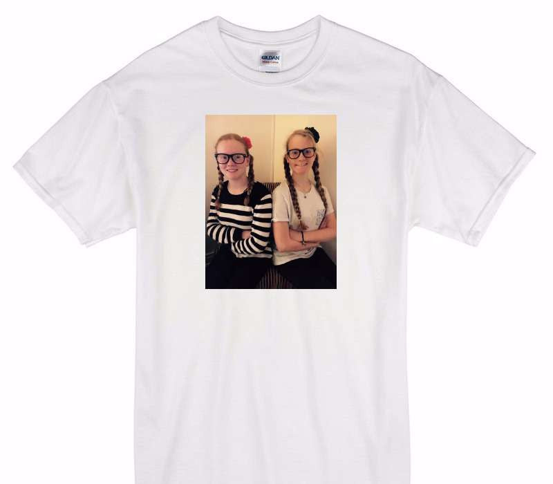 Custom Gildan 100% Cotton White T-Shirt