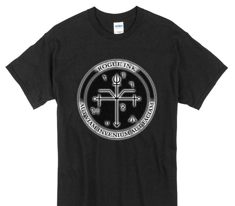 Custom Gildan 100% Cotton Black T-Shirt