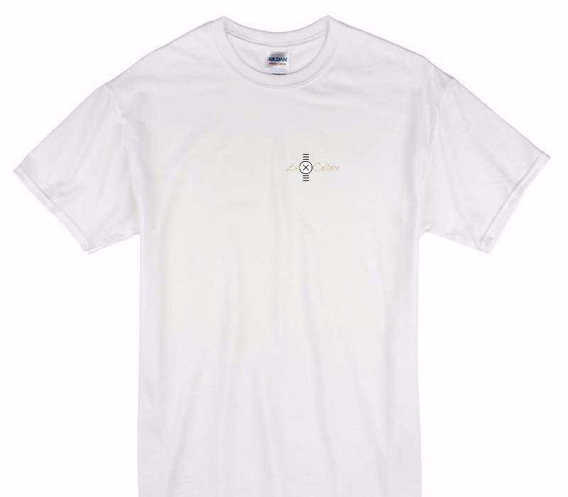 Custom Gildan 100% Cotton White T-Shirt