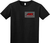 Custom Adult Soft Style 100% Cotton Black T-Shirt