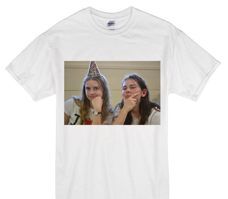 Custom Gildan 100% Cotton White T-Shirt