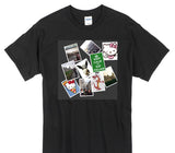 Custom Gildan 100% Cotton Black T-Shirt