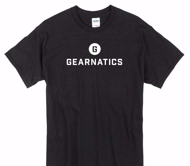 Custom Gildan 100% Cotton Black T-Shirt