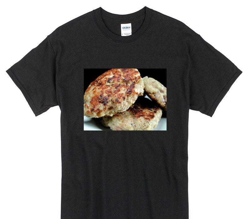 Custom Gildan 100% Cotton Black T-Shirt