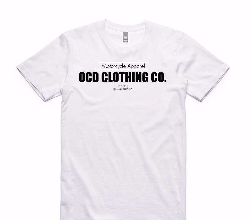 Custom AS Colour 100% Cotton White T-Shirt