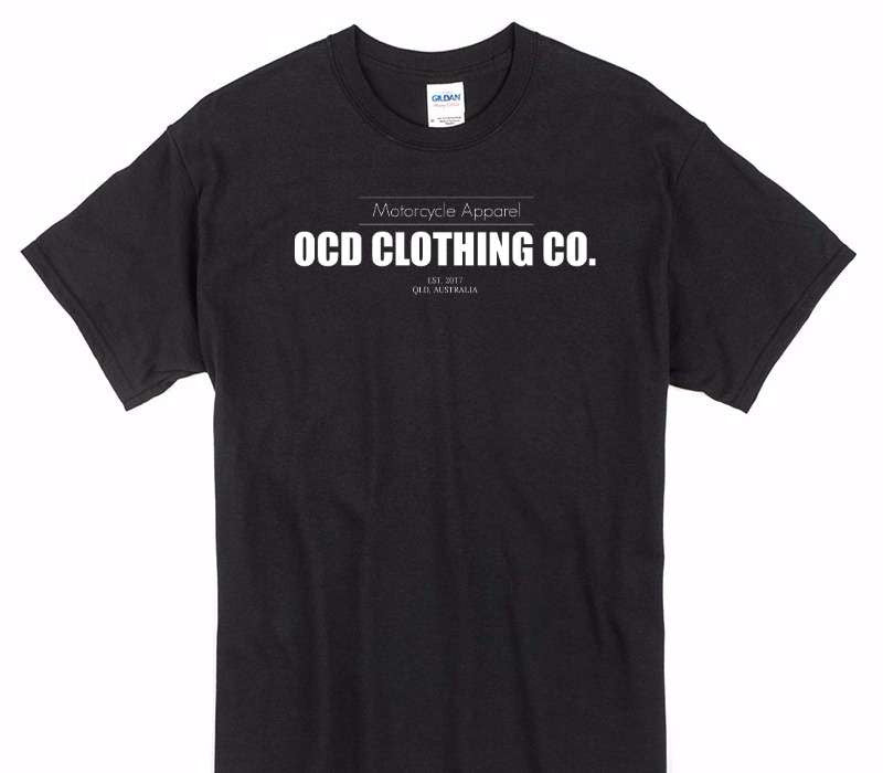 Custom Gildan 100% Cotton Black T-Shirt