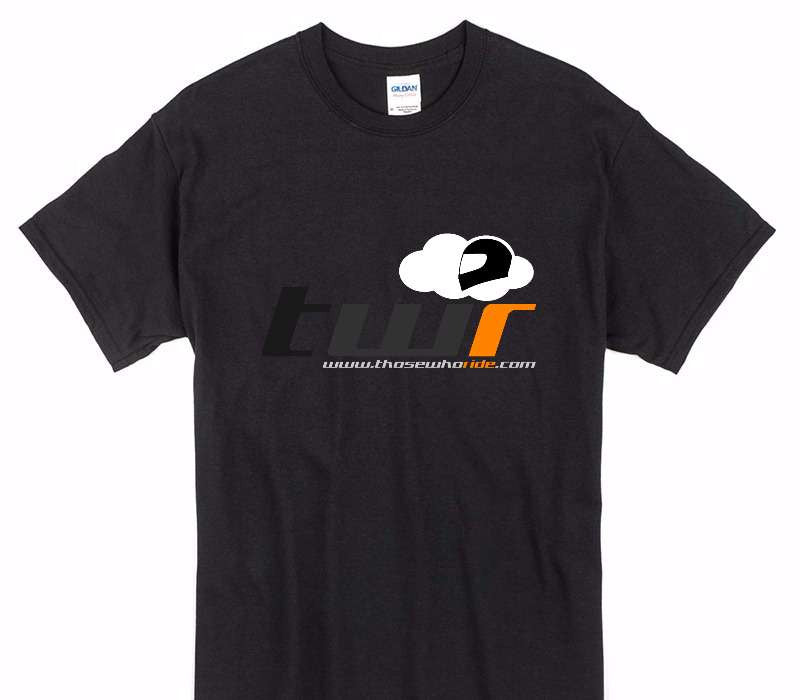 Custom Gildan 100% Cotton Black T-Shirt