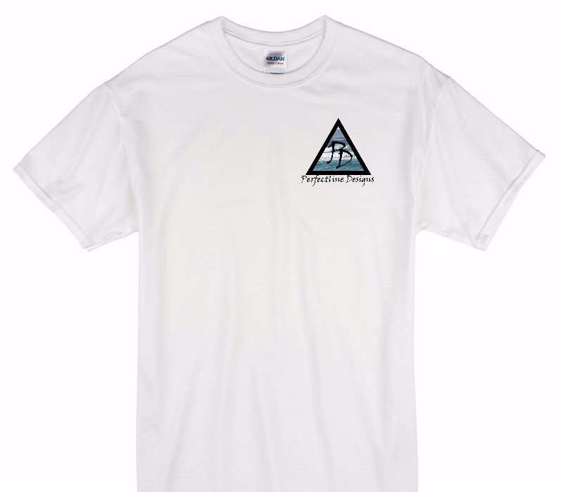 Custom Gildan 100% Cotton White T-Shirt