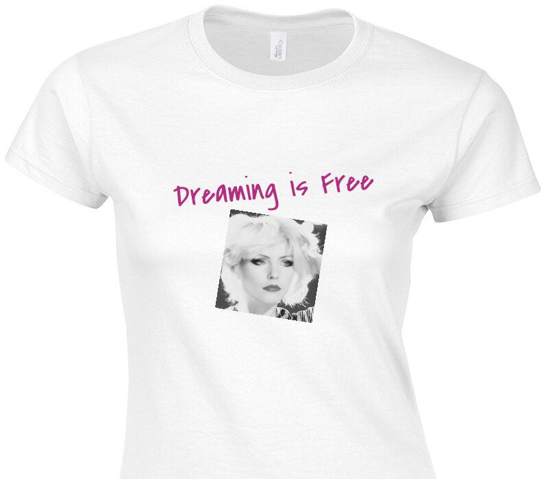 Custom Womens Soft Style 100% Cotton White T-Shirt