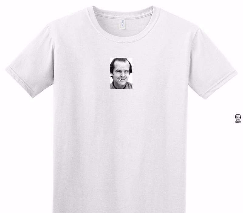 Custom Adult Soft Style 100% Cotton White T-Shirt