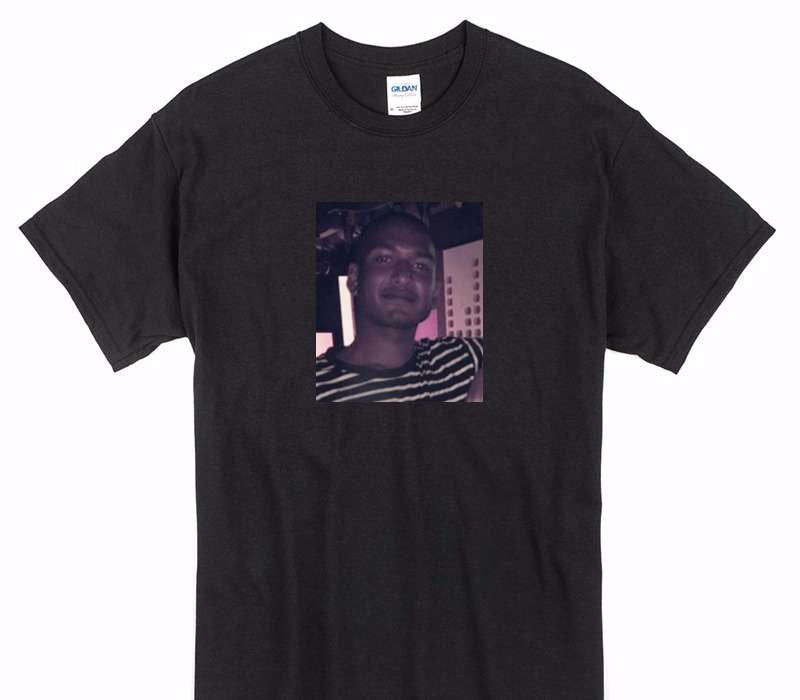 Custom Gildan 100% Cotton Black T-Shirt