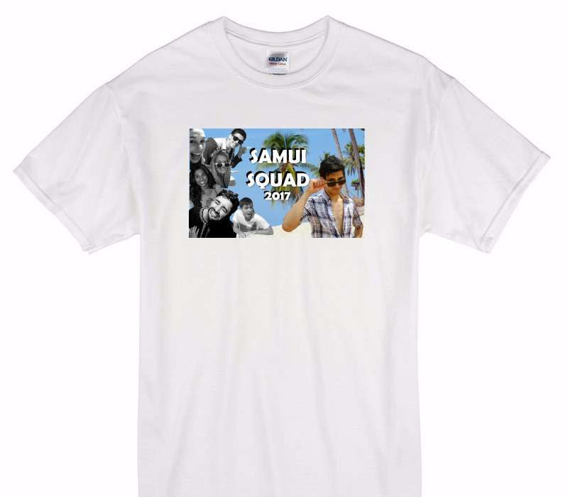 Custom Gildan 100% Cotton White T-Shirt