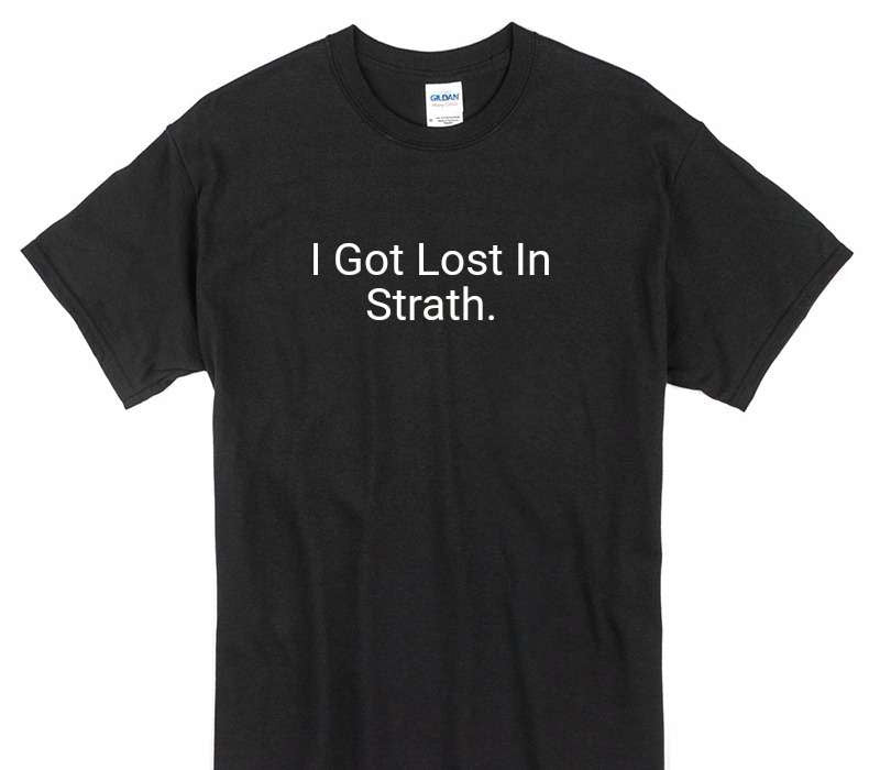 Custom Gildan 100% Cotton Black T-Shirt