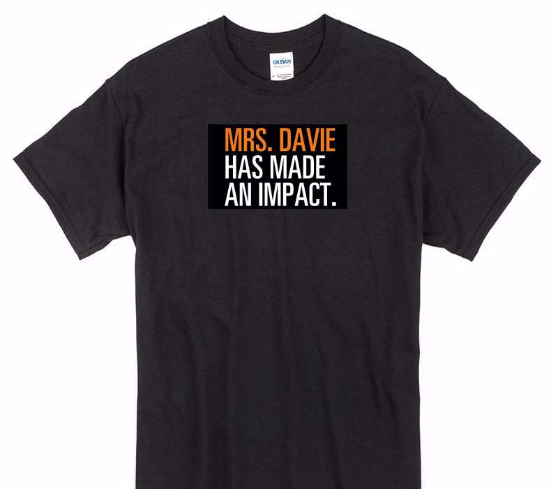 Custom Gildan 100% Cotton Black T-Shirt
