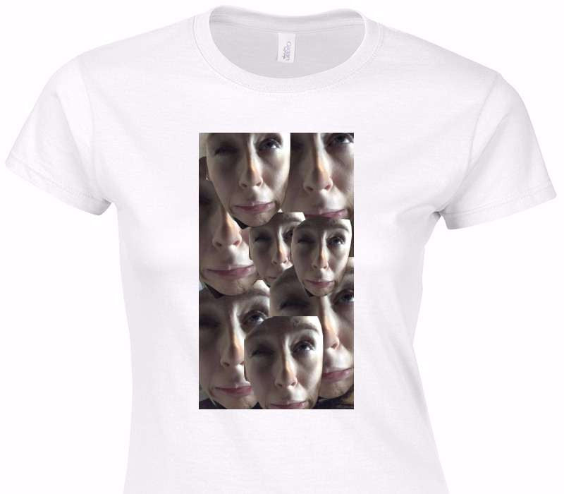 Custom Womens Soft Style 100% Cotton White T-Shirt