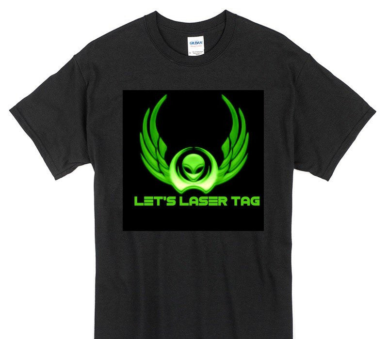 Custom Gildan 100% Cotton Black T-Shirt