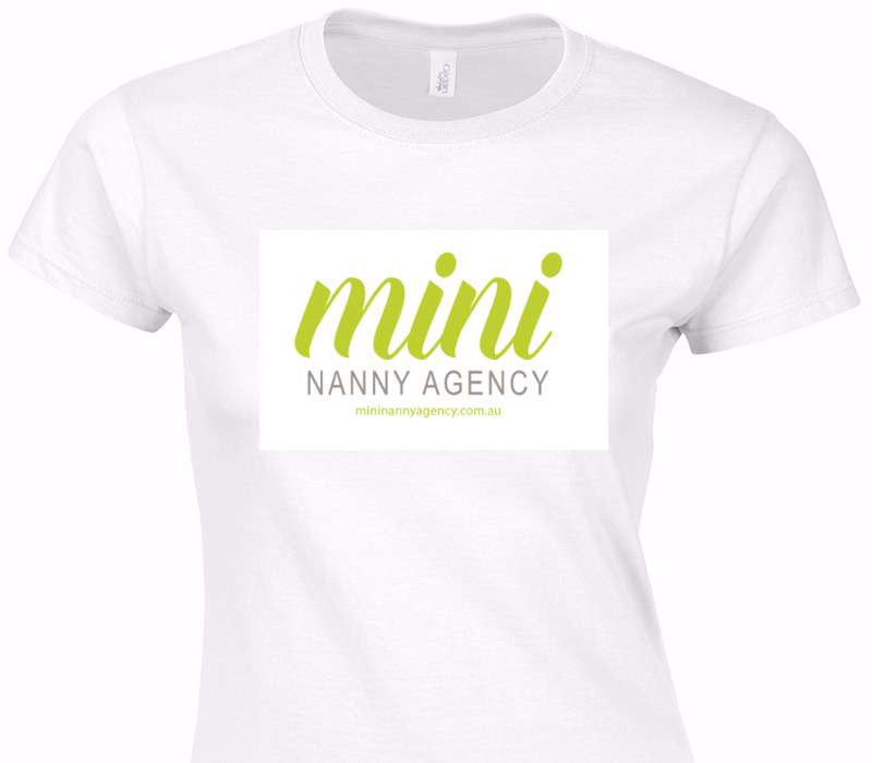 Custom Womens Soft Style 100% Cotton White T-Shirt