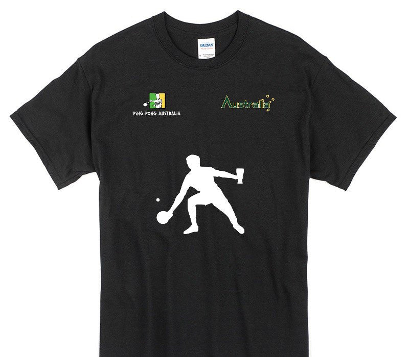Custom Gildan 100% Cotton Black T-Shirt