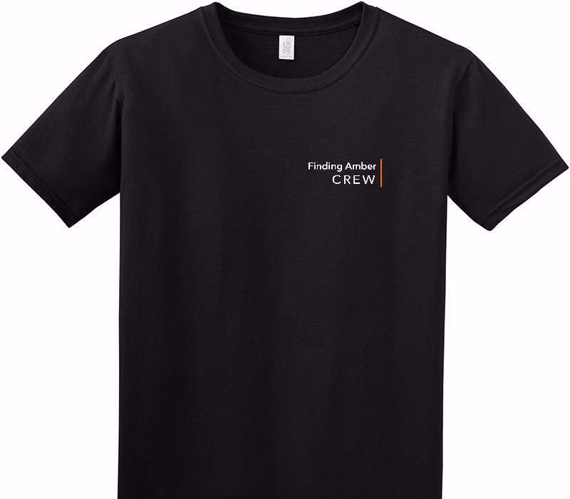 Custom Adult Soft Style 100% Cotton Black T-Shirt