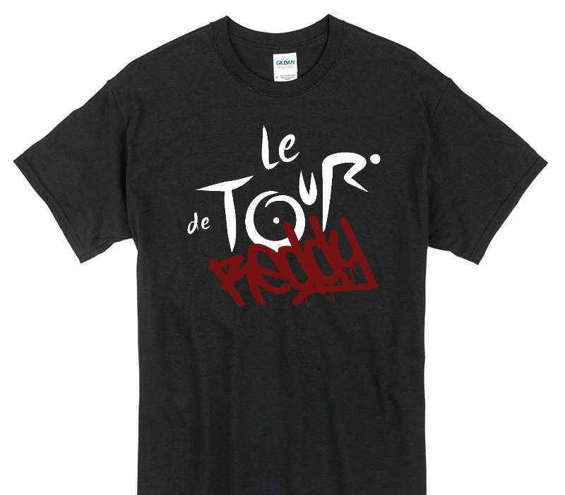 Custom Gildan 100% Cotton Black T-Shirt
